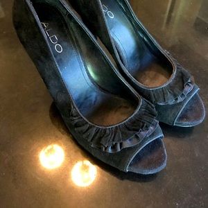 Aldo shoes black size 8(39)